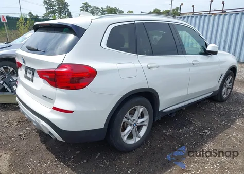 2019 BMW X3 xDrive30I из США, поврежденный, VIN 5UXTR9C5XKLD95127